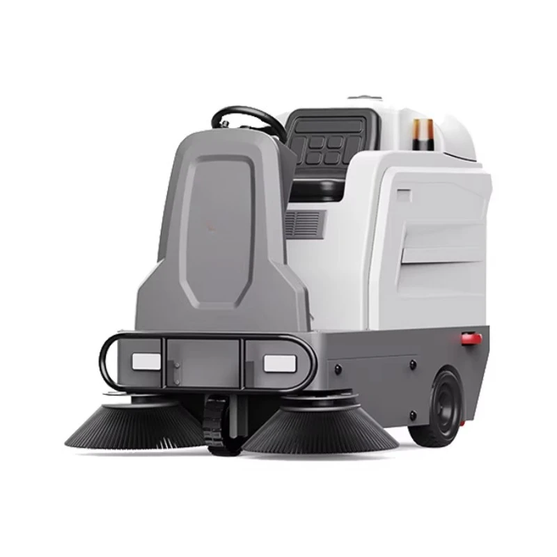Best Selling 1150mm Electric Industrial Road Sweeper 48V Ride-On Machine with Corrosion Prevention Factory Outlet