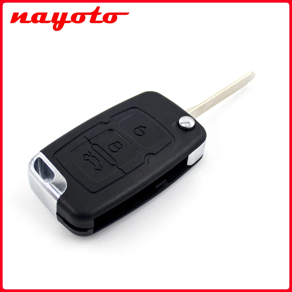 3 Button Flip Folding Car Remote Key Fob Shell For Geely Emgrand 7 EC7 EC715 EC718 Geely Emgrand 7-RV EC7-RV EC715-RV EC718-RV