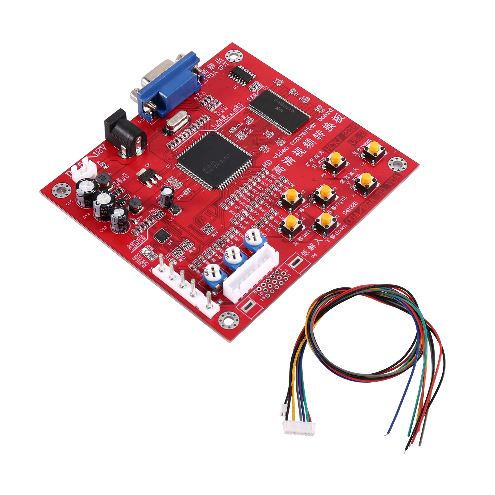 LXYB18B Arcade Video Game Converter Board CGA To VGA Conversion Adapter For Game Consoles