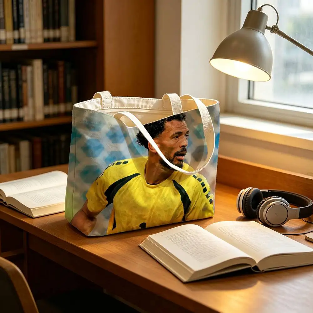 Cape Verde goalkeeper V-Vozinha 2026 Print Bag Eco Shopper Cotton Jute Bag Reusable Bag Foldable Reusable Sac Tissu