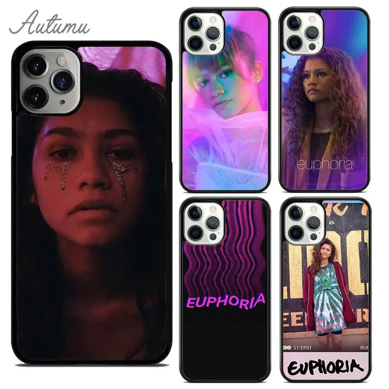 Euphoria Zendaya coque de téléphone pour iPhone 17 Air 15 16 11 12 13 14 Pro Max Plus housse coque Fundas coque