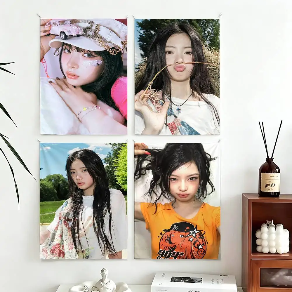 

K-kya K-KiiiKiii KPOP Funny Flags for Bedrooms Home Decor Items Outdoor Decors Garage Decoration Flaga