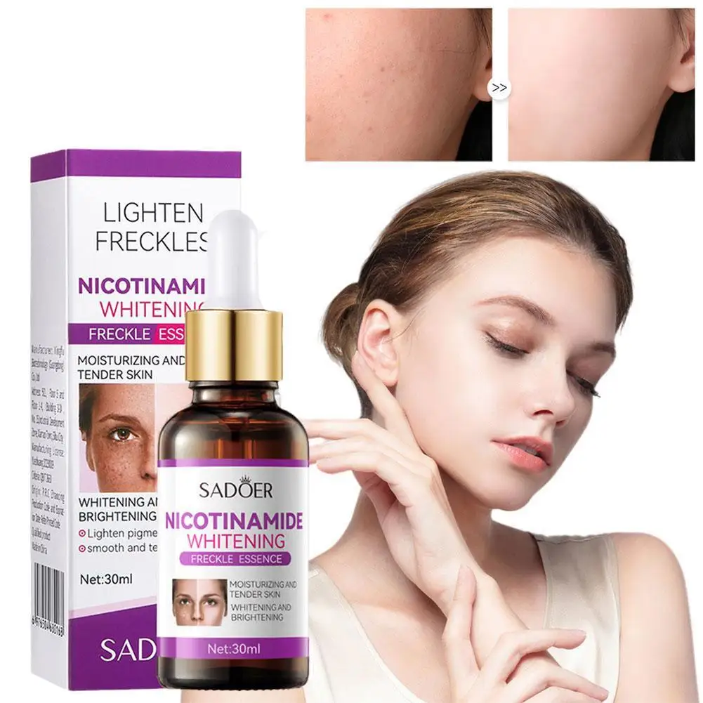 Nicotinamide Whitening Freckle Remove Dark Spots Freckle Whitening Essence For Hyaluronic Acid Collagen Facial Skin Care