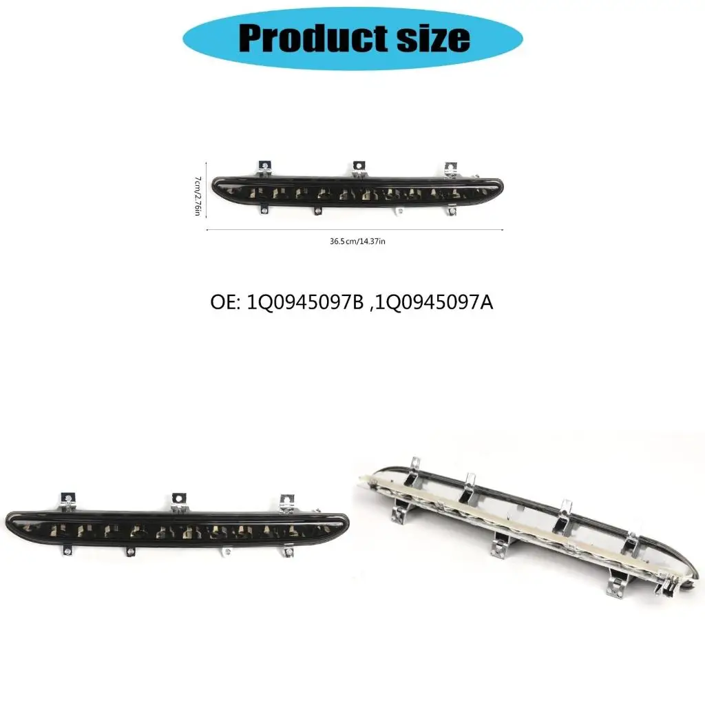 

Задняя задняя тормозная лампа третья стоп-стоп-тормоза 1Q0945097B 1Q0945097A Замена высокого крепления тормозного светильника на
