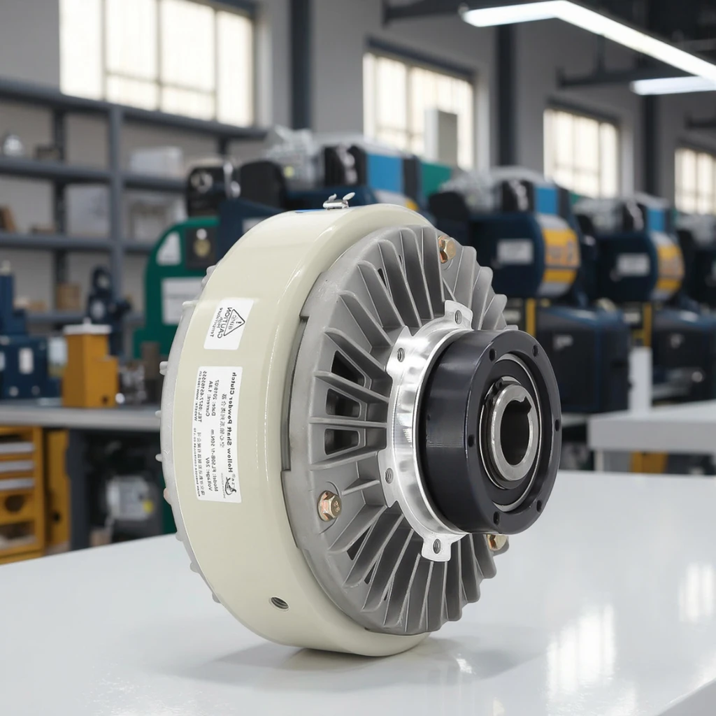 

SHENGDA FL6B-1~FL100B-1 New Factory Supply Hollow Shaft Magnetic Powder Clutch Printing Machinery Parts