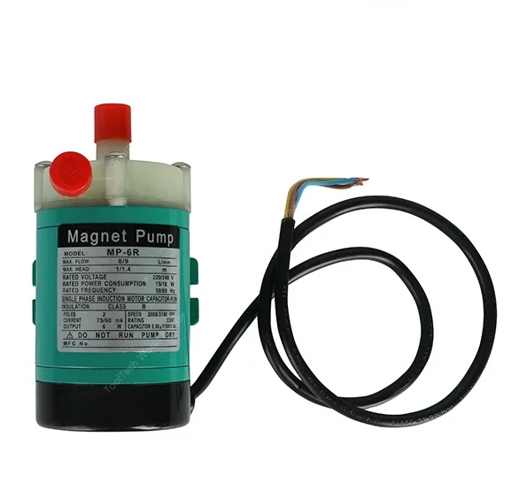 MP Mini magnet Chemical Pump PP/PVDF centrifugal acid transfer Mp-6R 110V mini impeller magnetic motor pump