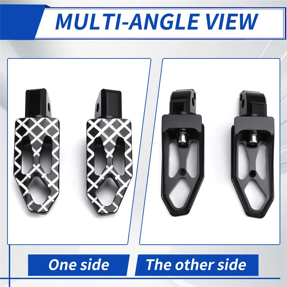 Аксессуары для мотоциклов, передние регулируемые подножки для BMW R1300GS R1300 GS R1300 GS, черные подножки