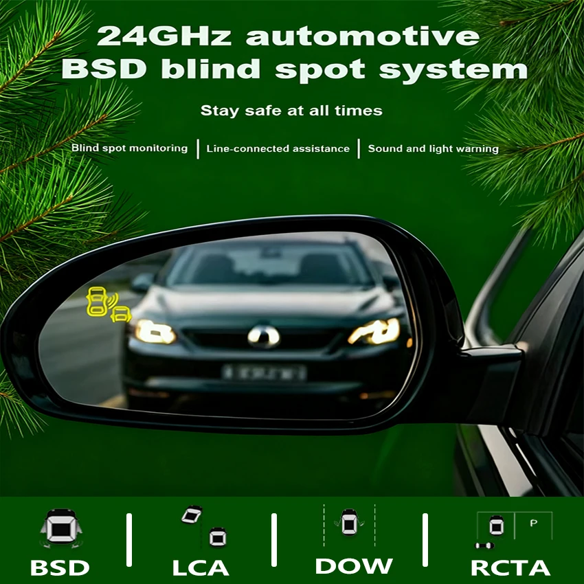 BSD BSA BSM ملليمتر موجة الرادار العمياء لين تغيير وقوف السيارات مساعدة لأودي A4 A4L A5 S4 S5 RS4 RS5 2017-2025