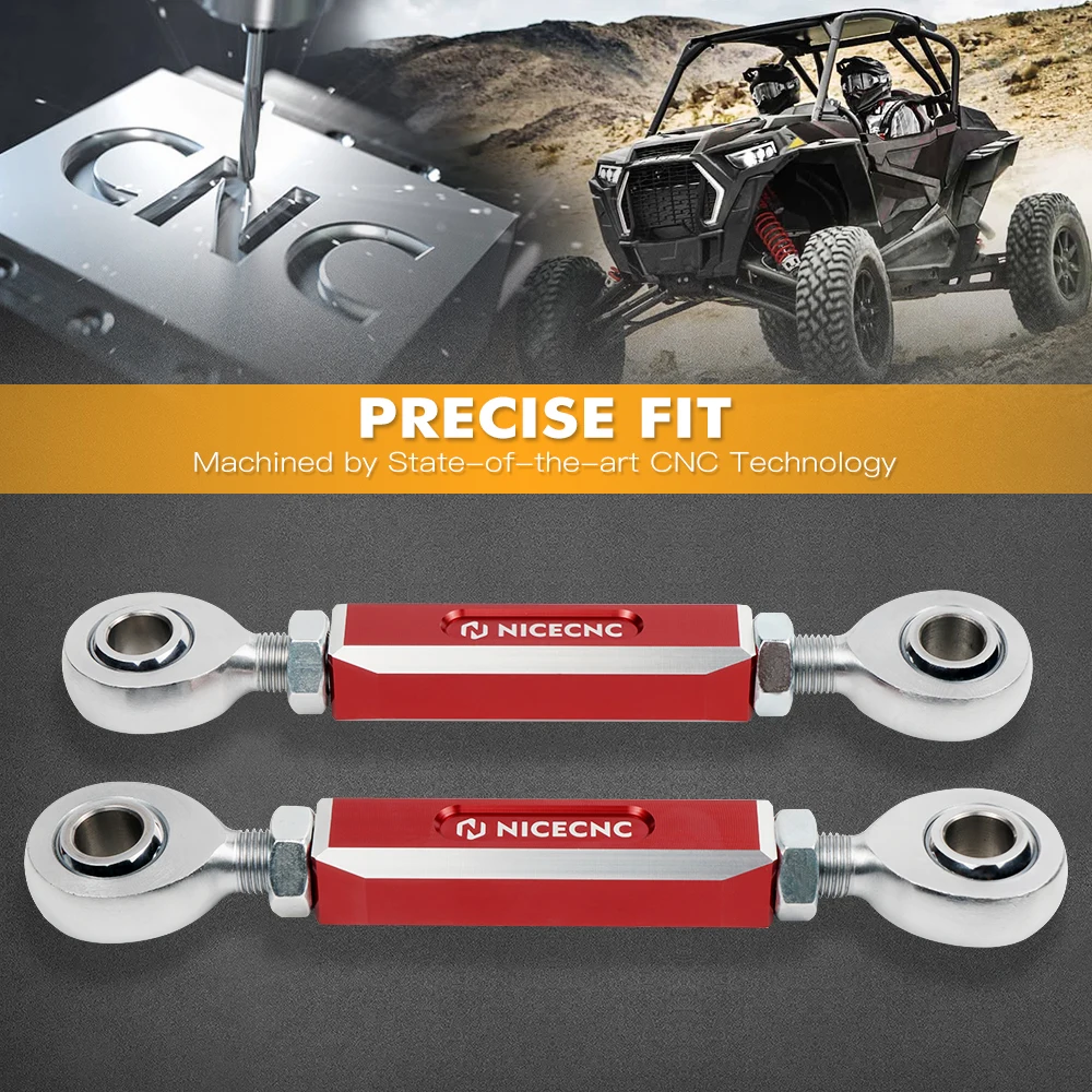 NiceCNC 프론트 리어 스웨이 바 링크 키트 (폴라리스 RZR XP 4 1000 터보 2017-2021 64 XP4 1000 2021-2022 UTV 부품용) 썸네일 5