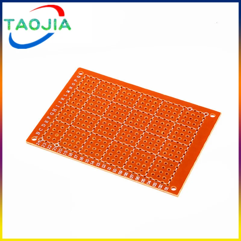 5 pces 5*7 pcb 5x7 pcb 5cm 7cm diy protótipo papel pcb placa universal marrom
