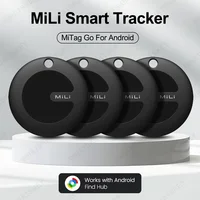 1-4 Uds MiLi Mitag Go rastreador GPS buscador Android Compatible con Google Find Hub (solo Android) buscador de billetera de llaves etiqueta antipérdida