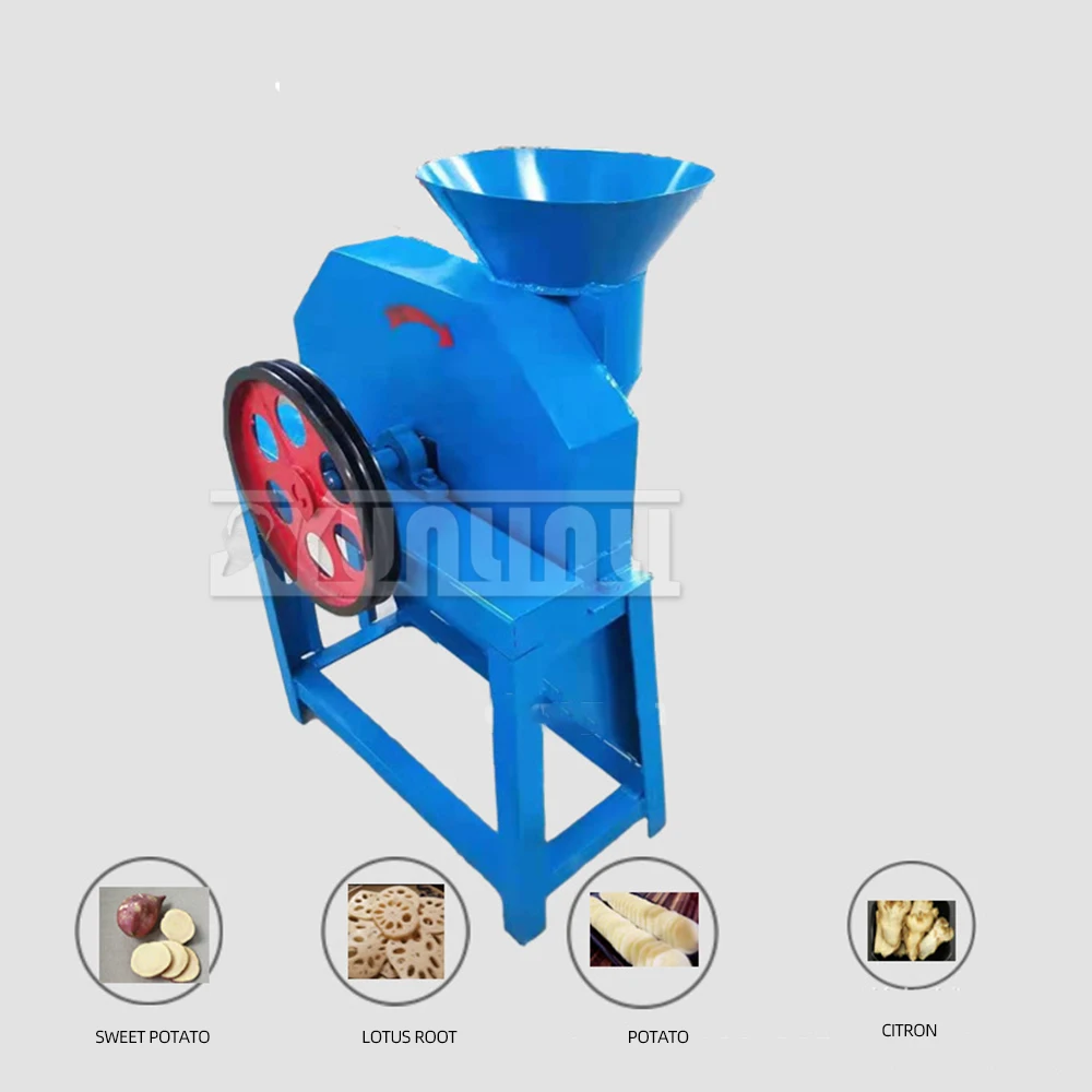 Máquina De Corte Vegetal Elétrica, Batata Doce Cortando Máquina com Espessura Ajustável, Processador Comercial