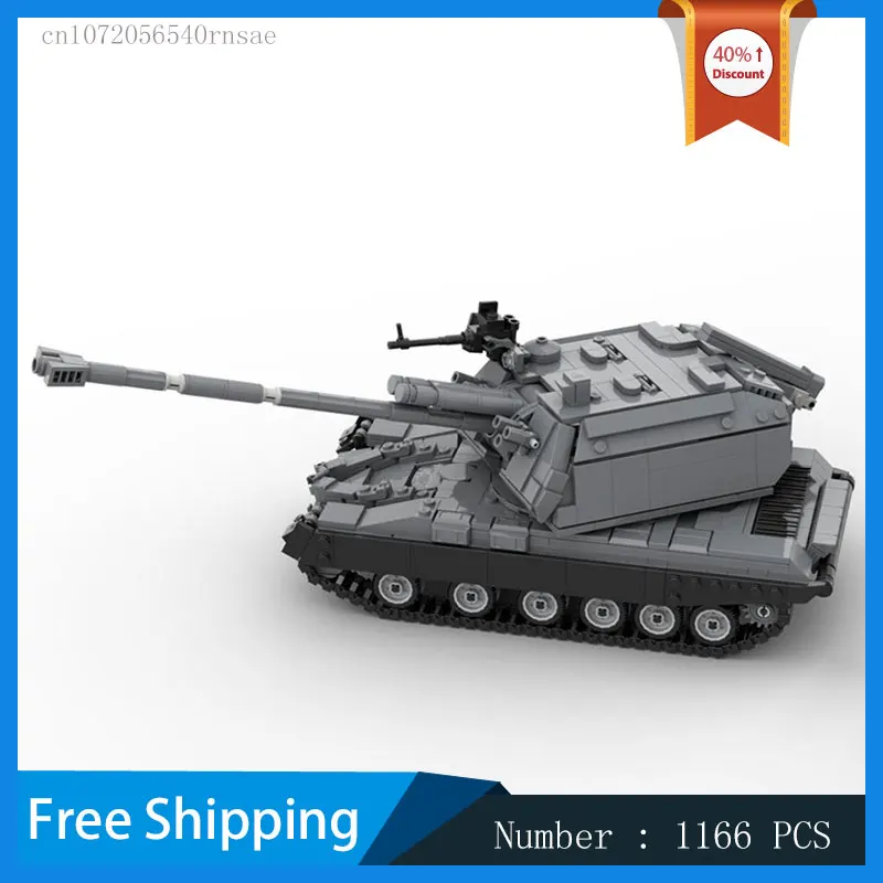 MOC Building Blocks Tank Armored Car Model DIY Bricks Creative Assembly Toy Collection Christmas Gift Birthday Present