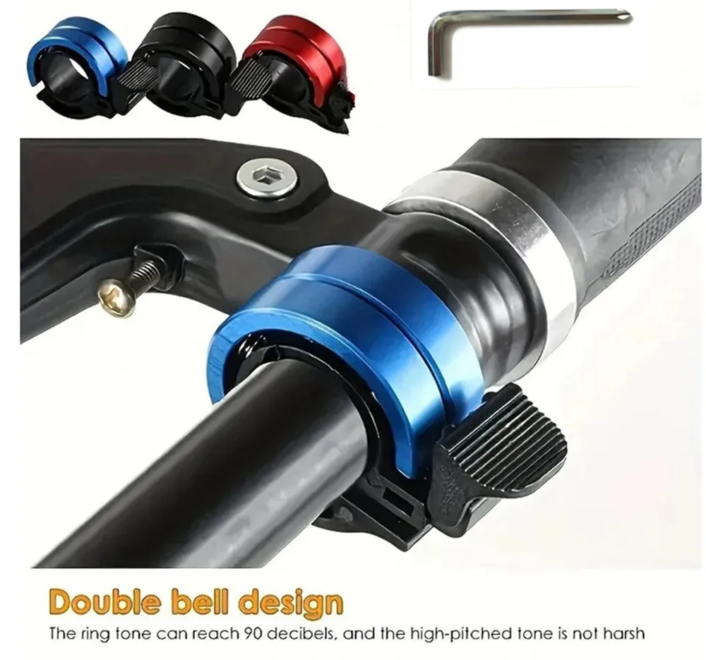 

Bike Safety Cycling Call MTB Handlebar Invisible Horn Super Loud Bell bicycle bell Bike Accessories