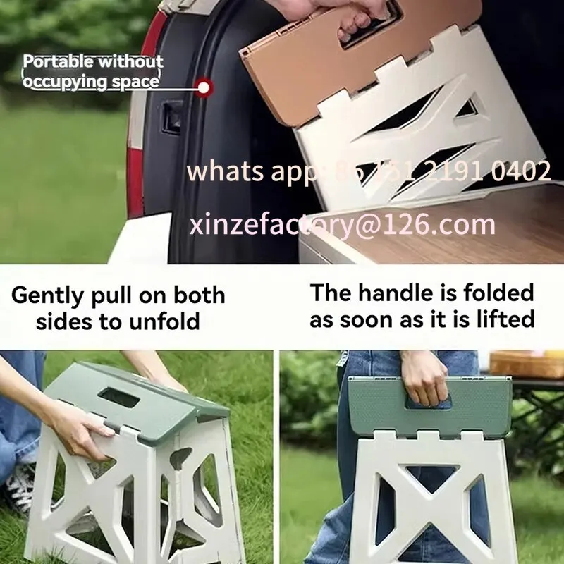 Customizable Portable Outdoor Portable Folding Stool for Home Use,multifunctional Shoe Changing