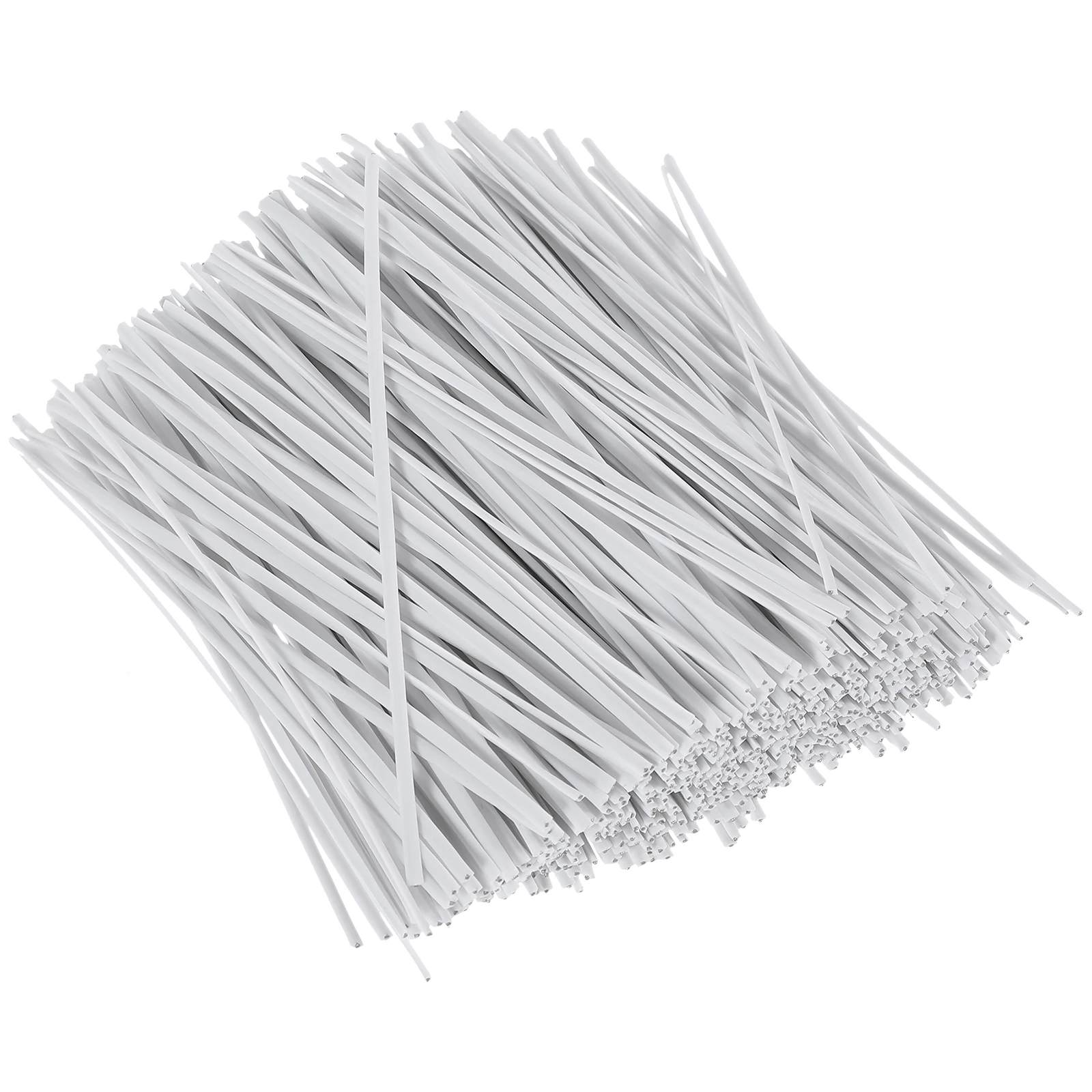 

1000pcs Cable Ties Multi-Purpose Reusable Heavy Duty Plastic Iron Core Wire Ties For Electrical Cord Management 4 Inch Small