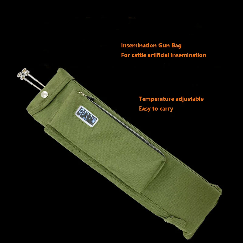 Veterinary Artificial Insemination Gun Insulation Bags Cattle Semen Protection Bag Portable Cow AI Device