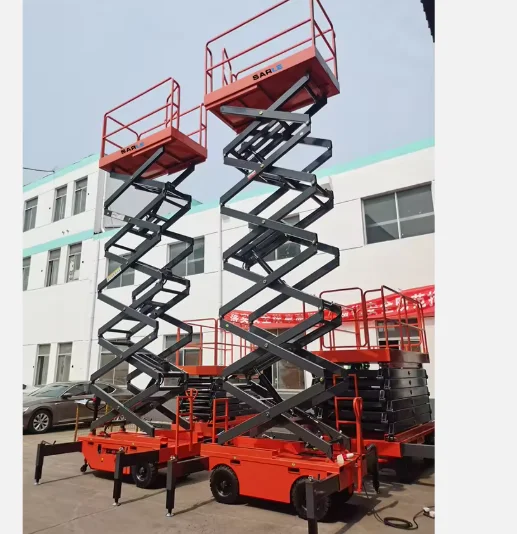 

Customized Hot Sale Electric Retractable Platform Mobile Hydraulic Scissor Shear Fork Lift Lift Tables