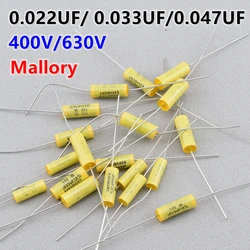 1 Piece Genuine USA 400V/630V Mallory 0.022UF 223K / 0.033UF 333K /0.047UF 473K Tone Cap (Capacitor)  For Epi 1959