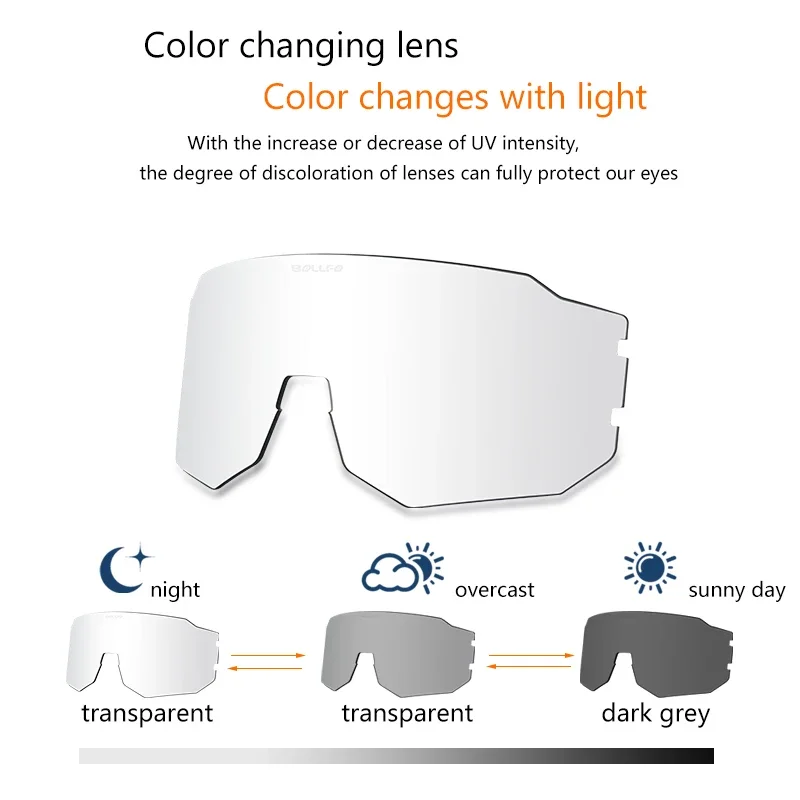 Cycling Glasses Newest P-Ride Photochromic Mountain Bicycle Outdoor Sport Riding Sunglasses Windblocking MTB Eyewear Accessories