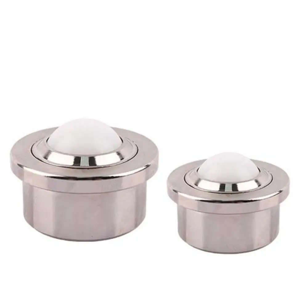 Mini ruedas giratorias de bola Universal, ruedas de polea, rueda redonda de ojo, Bola de nailon de acero, herrajes para muebles