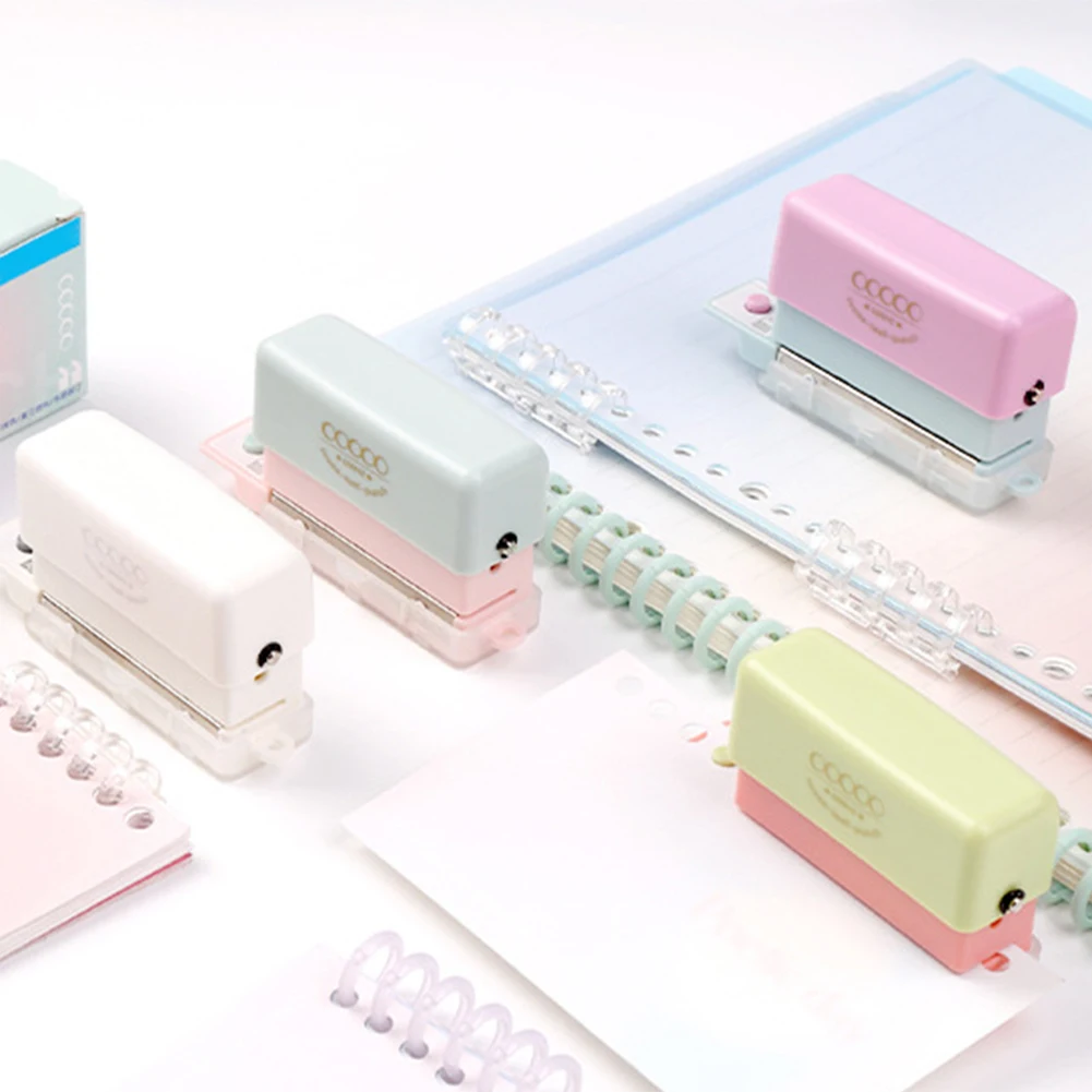 Ручной мини-перфоратор A4/30 отверстий A5/20 отверстий B5/26 отверстий Дыроколы для бумаги для поделок из бумаги