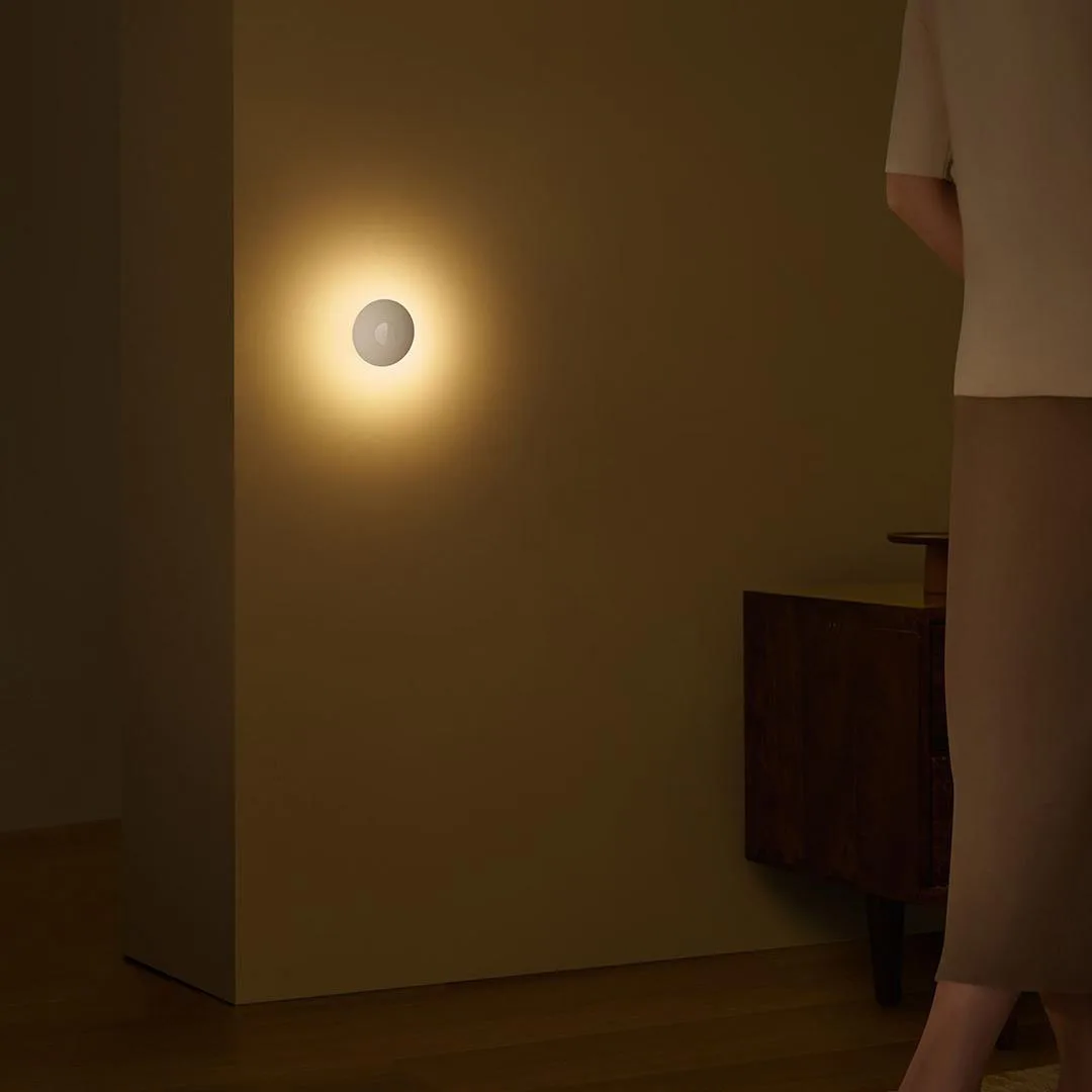 Mijia Night Light 3rd Gen 600mAh 120° Induction Light Type-C Charging Built in Photosensitive ＆ Human Body Sensors