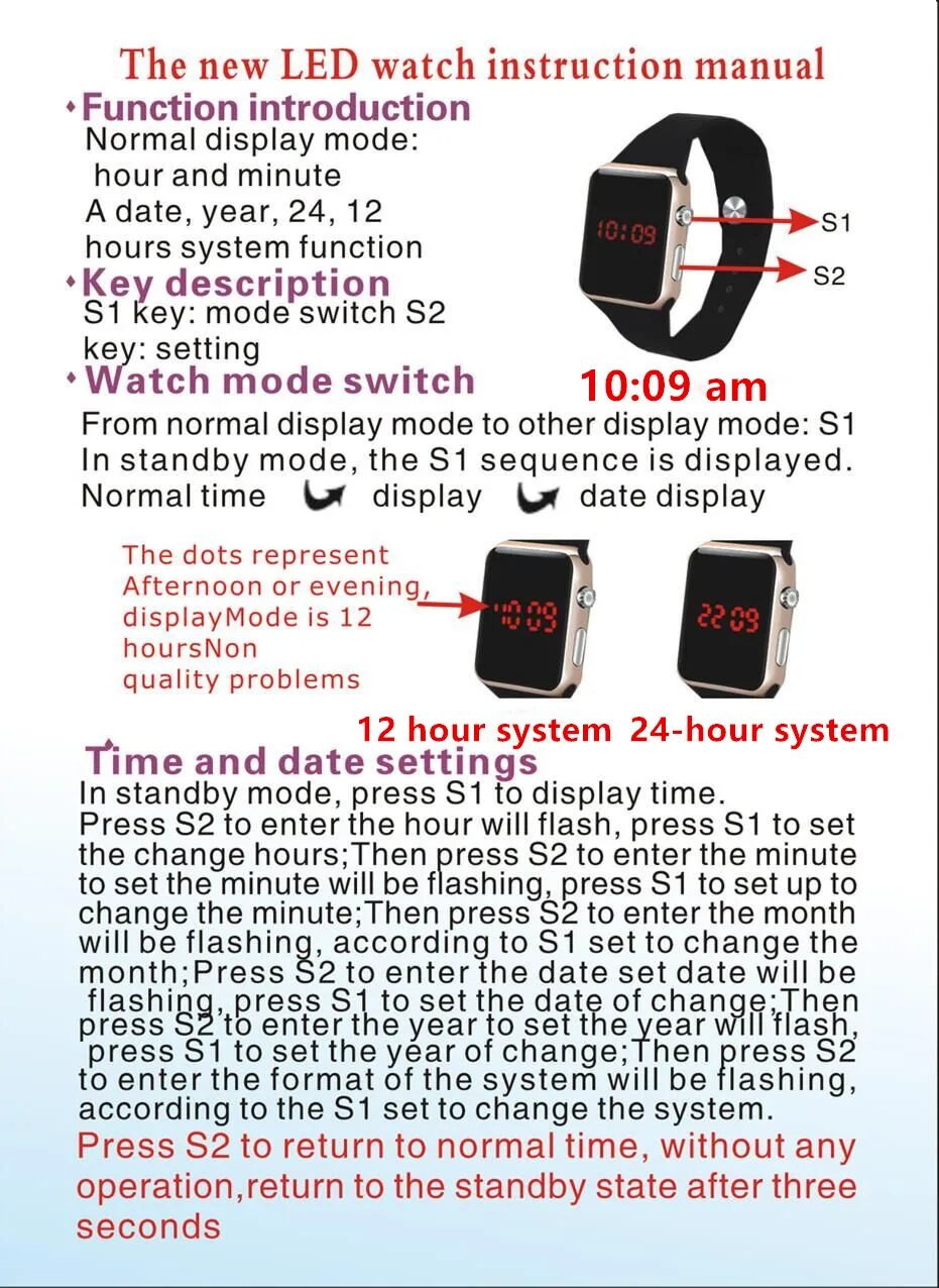Simple Fashion Men\'s LED Watches Male Clock Designer Men\'s Silicone Electronic Digital Quartz-watch Relogio Masculino