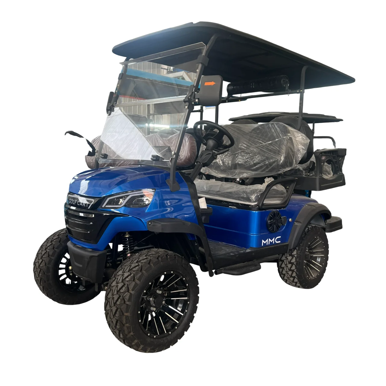 

Заводская настройка нового подъемного 2 4-местного электрического гольфа 5000 Вт 60 В литиевой аккумулятор солнечной панели электрическая тележка для гольфа