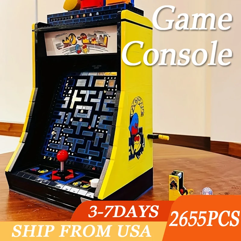 

2655PCS Classic Game Console Building Blocks Model Toys Sets Small Particle Brick Ideal Christmas Halloween Gifts For Kids Adult