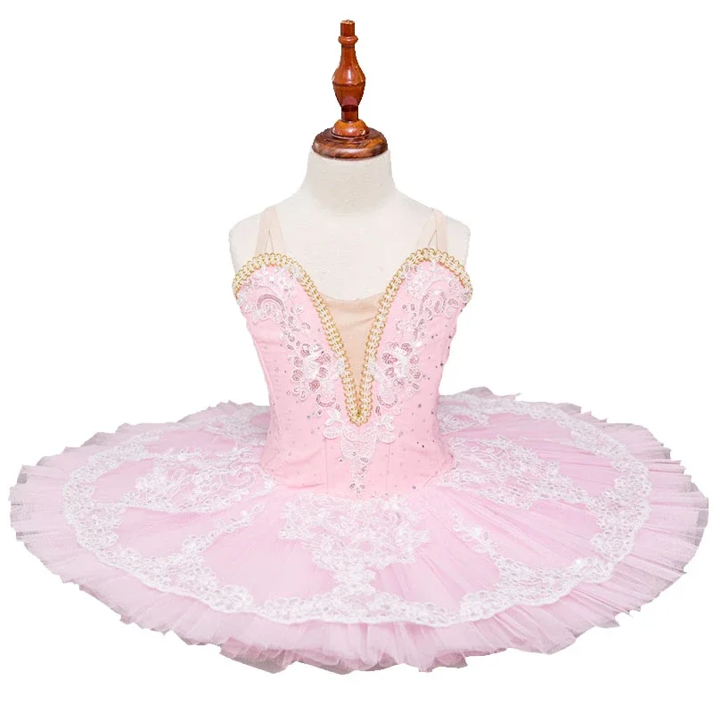 

2020 New Pink Ballet costumes for children small swan dance costume 110-170cm a tutu princess dresses for girls