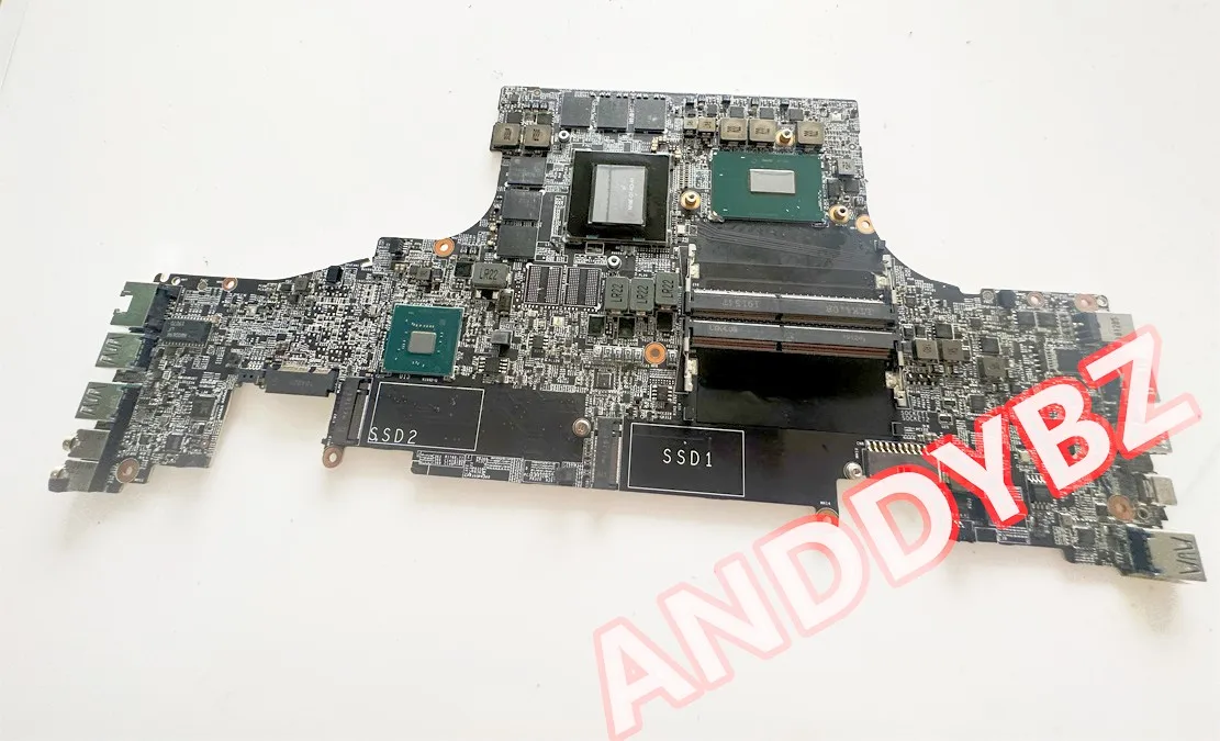 Original MS-16Q41 FOR MSI GS65 Stealth Series laptop motherboard with I7-9750H AND RTX2060M Tested Fast Shipping