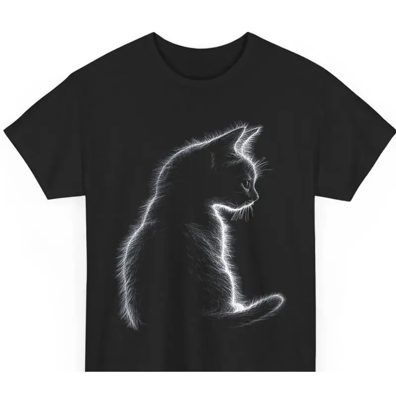 Katzen-Tiermotiv Illustration Katzen-T-Shirt