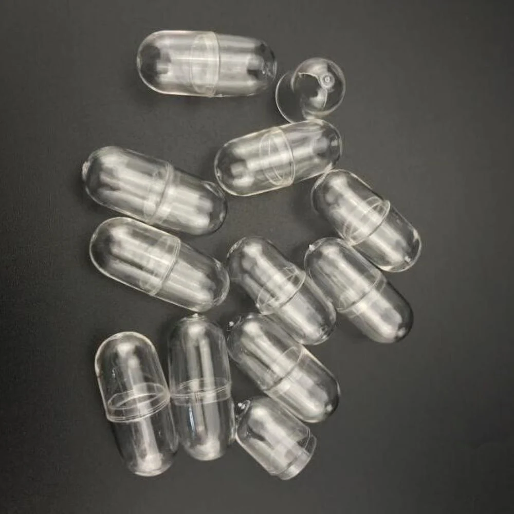 Mini Clear Plastic Bottles Cylinder Empty Vials Portable Cute Subpackage Tins