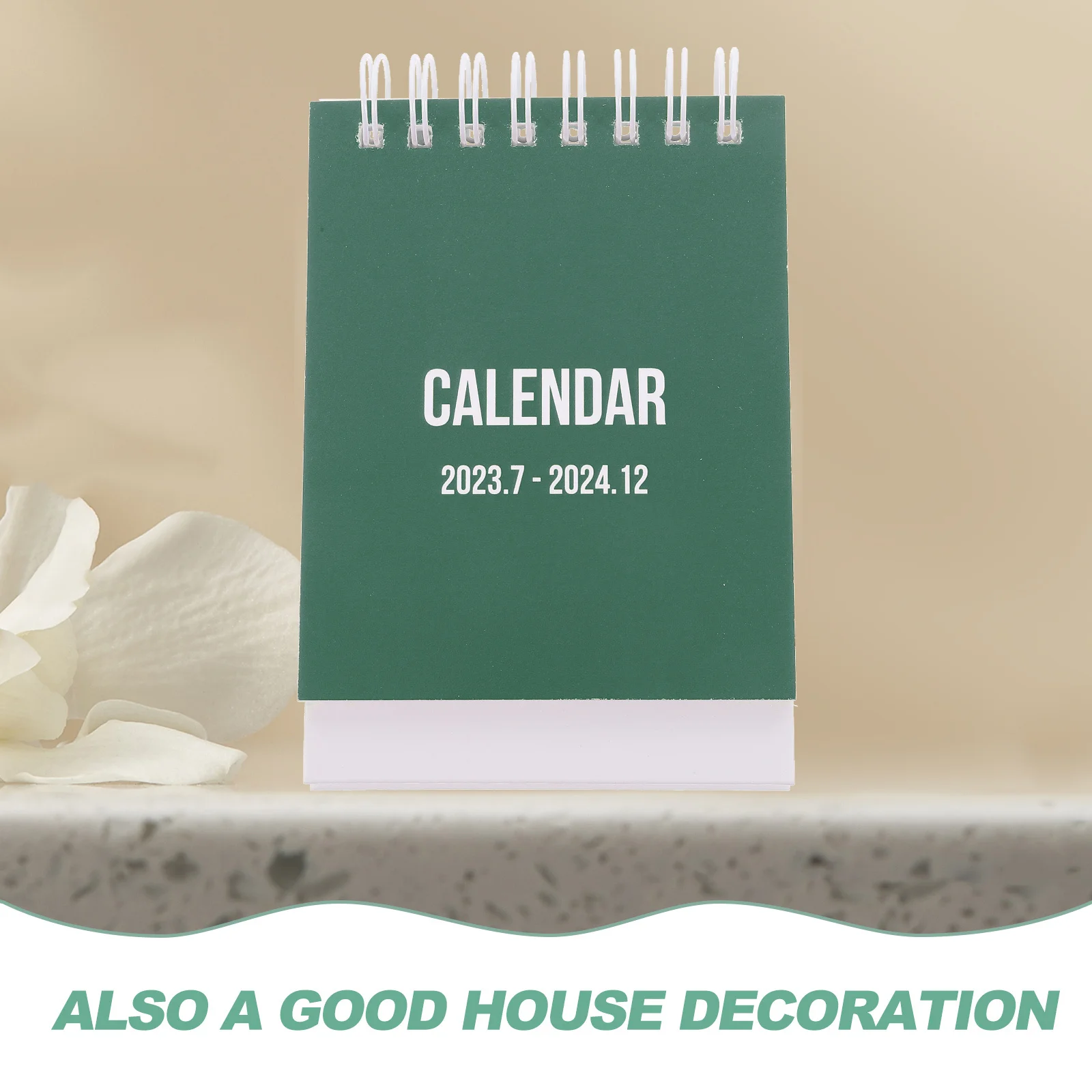 

Mini Desk Calendar Strong Paper Standing Office Table Calendar Daily Planner Memo Organizer Home Decor
