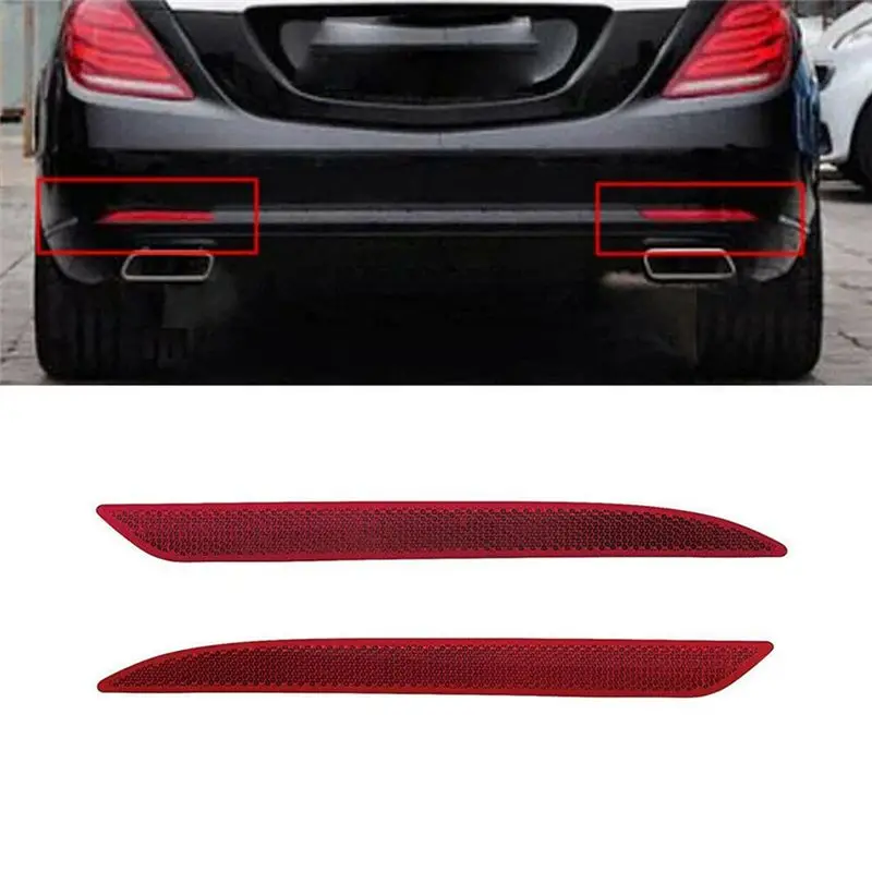 A13F-2228200774 2228200874 Rear Bar Reflector Reflector Car For Mercedes-Benz S-Class W222 2014-2020