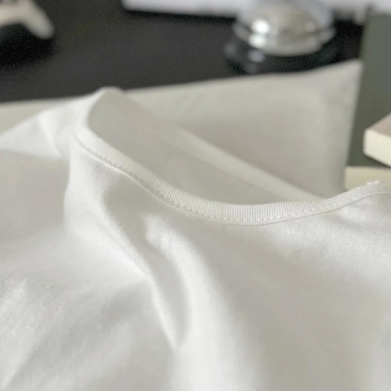 Reine Baumwolle Kinderkleidung Frühling Langarm T-Shirts Einfarbige Baby Jungen Mädchen Oberteile Lässige Kinder T-Shirts Herbst Unterzieh-Shirts – Detail 4