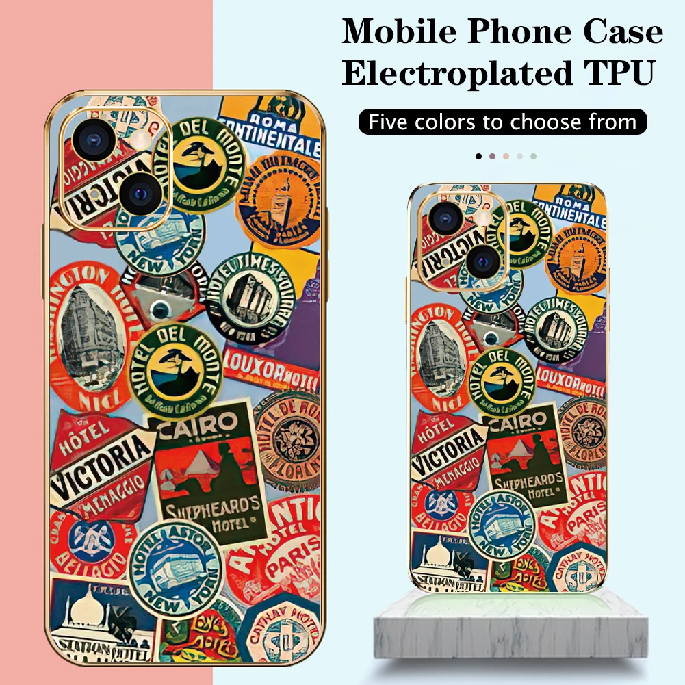 

Cases For HUAWEI MATE 20 30 40 Pro X NOVA7 8 9 10 I SE Y70 P20 Pro LITE Phone Case Creative Plating TPU Shockproof Soft Casing