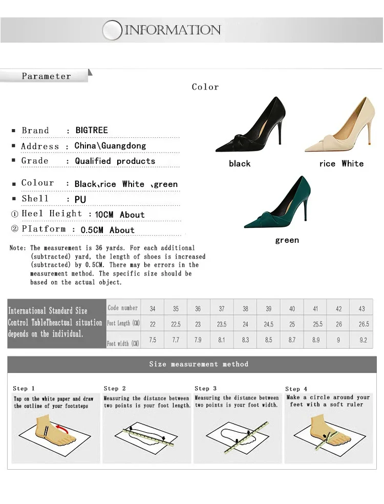 BIGTREE Design Pleated Butterfly-knot Women Pumps Pointed Toe High Heels Stiletto Sexy Party Wedding Ladies Shoes