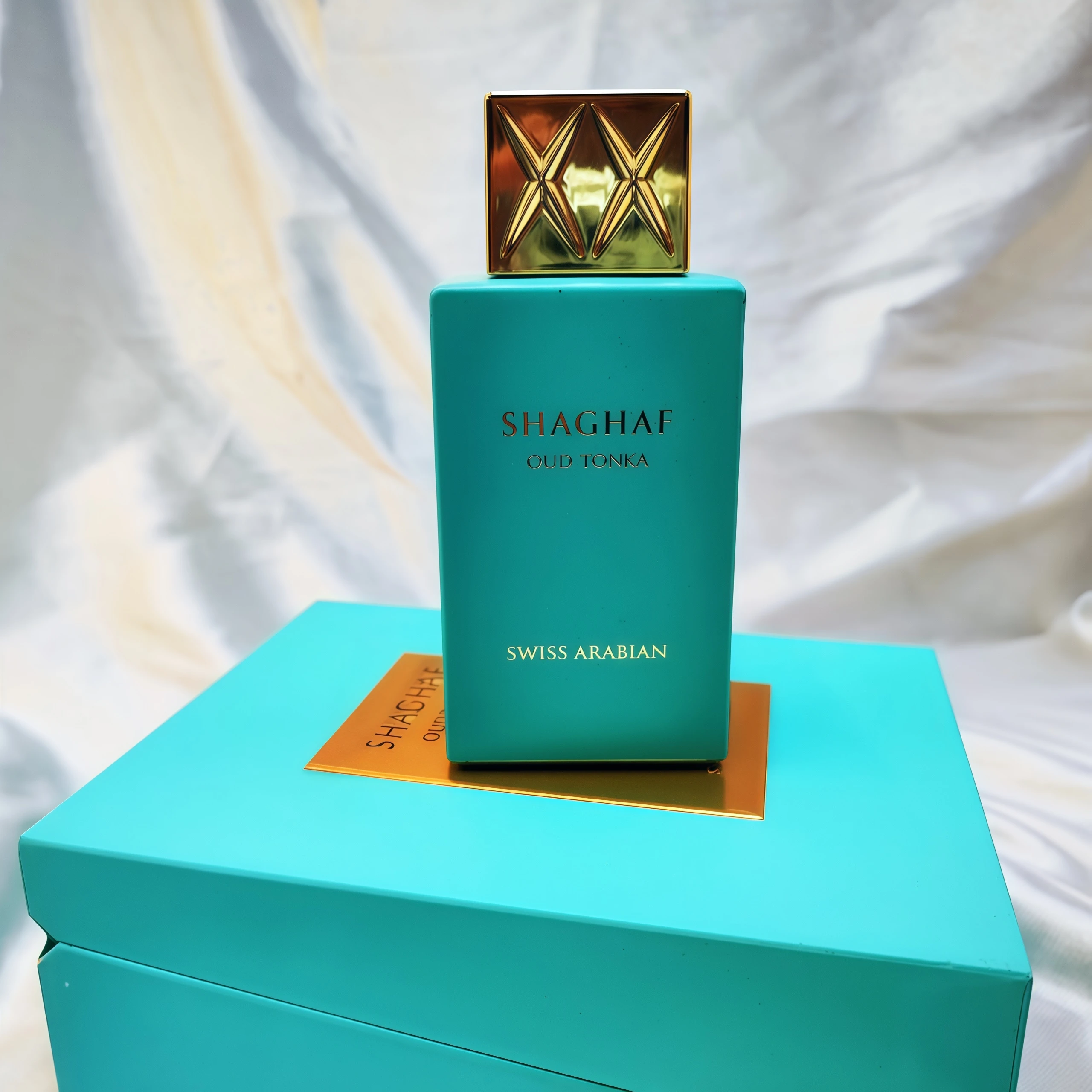 عطر Shaghaf Oud Tonka السويسري العربي الفانيليا الدافئة العنبر الأرضي وودي جاذبية الانصهار الساحر من آرا للنساء