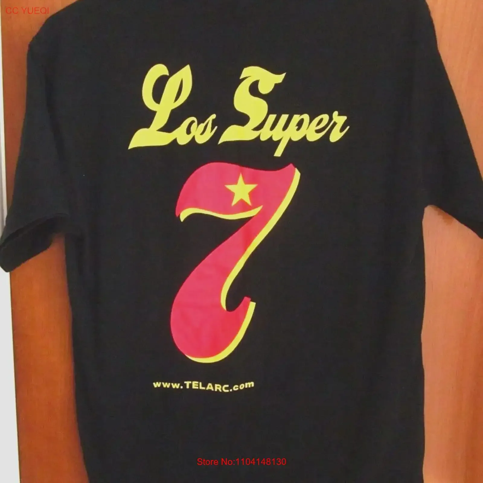 LOS SUPER SEVEN med T shirt Heard It On the X tee Ruben Ramos 2005 Flaco Jimenez vintage Washed designer clothes Comfortable