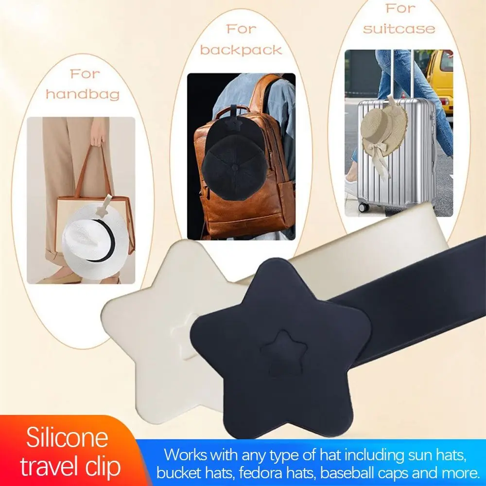 Multifunctional Hat Clip On Bag Hat Keeper Clip Handbag Magnetic Hat Clip Hat Holder For Travel Outdoor Practical Gadget