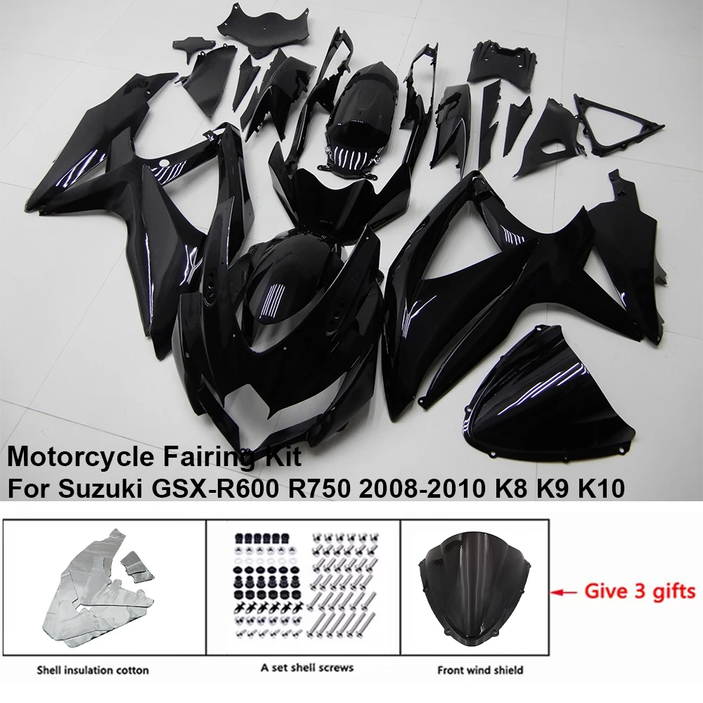 

Motorcycle Fairing Set Body Kit Plastic For Suzuki GSX-R600 R750 2008-2010 K8 K9 K10 Accessories Injection Bodywork S0608-116a