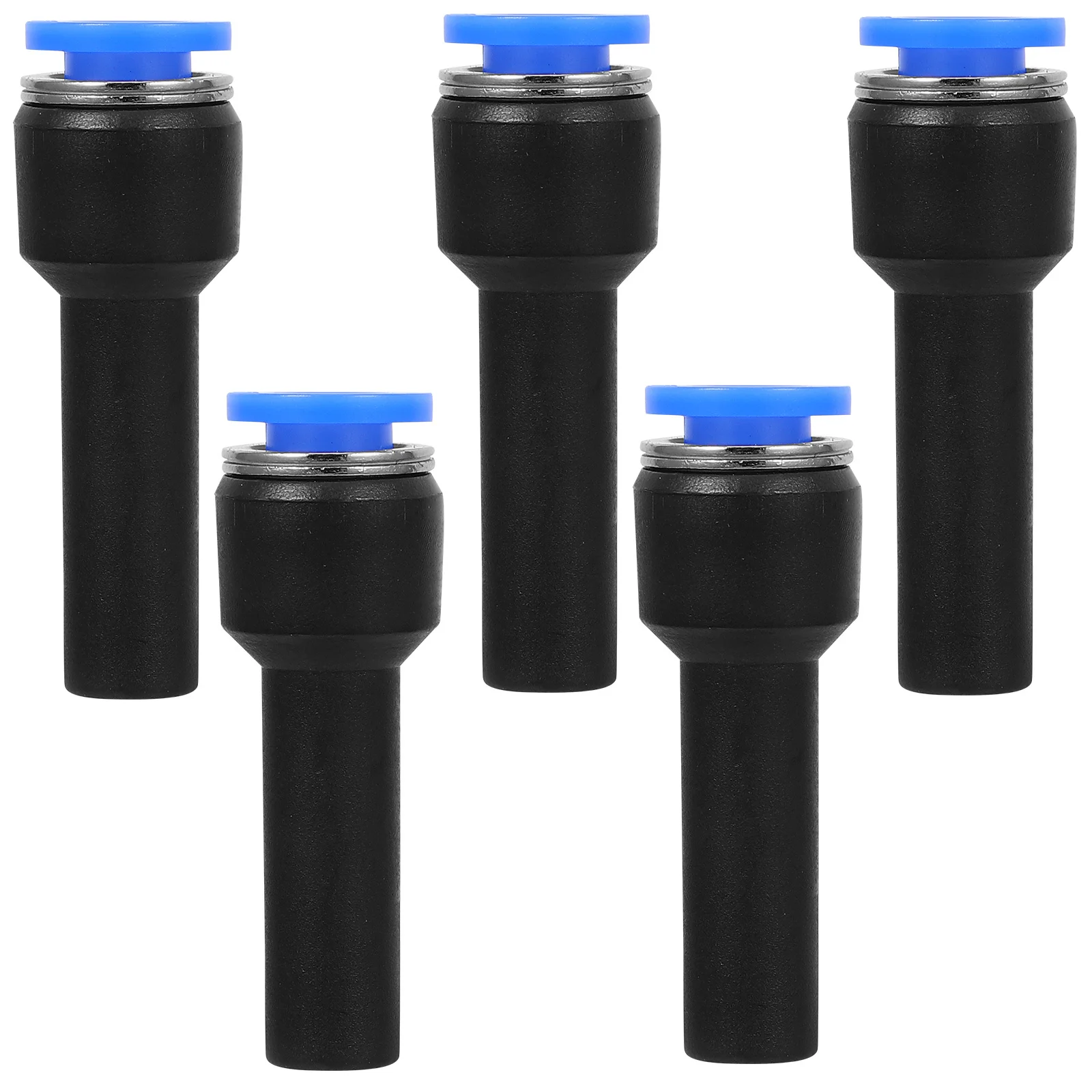 

5pcs Push To Connect Air Hose Fittings Plastic Reducing Coupler Straight Pneumatic Connector Quick Connect Parts For Medical