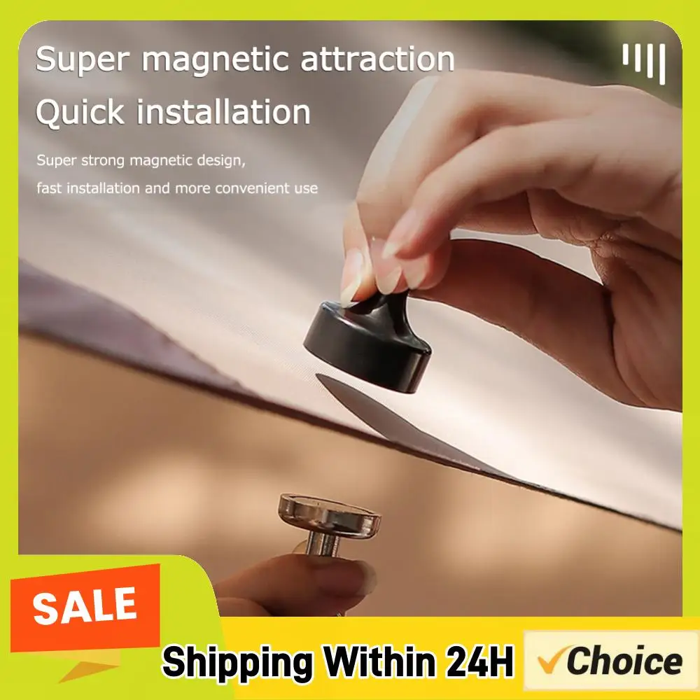Outdoor-Camping Starke Magnethaken Zelt-Vordach-Karabiner Bergsteiger-Schnalle Magnet-Aufhänger Camping-Licht Magnethaken