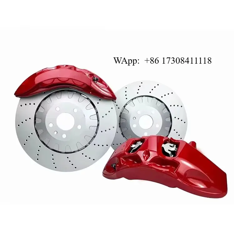 Customised High Performance 9N 6 Pot Pistions Brake Caliper Kit for Q7 A4 B8 A6 C7 A8 B9 Sq5 Rs3 Rs5 Brake Caliper