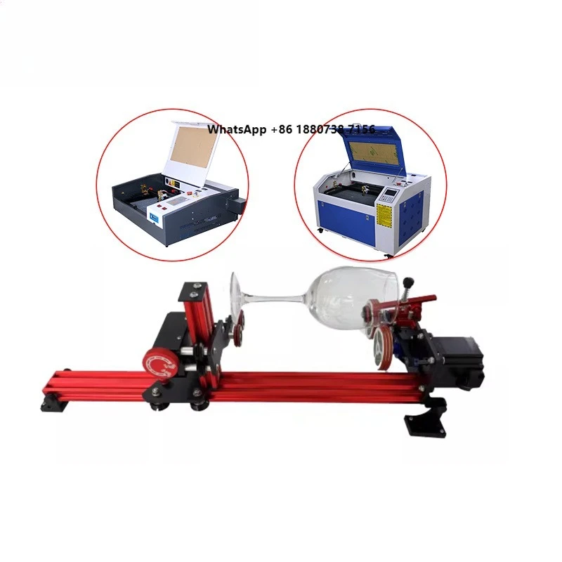 Low Cost Rotation Axis Roller/Chuck Rotary Attachment for Engraving Machine
