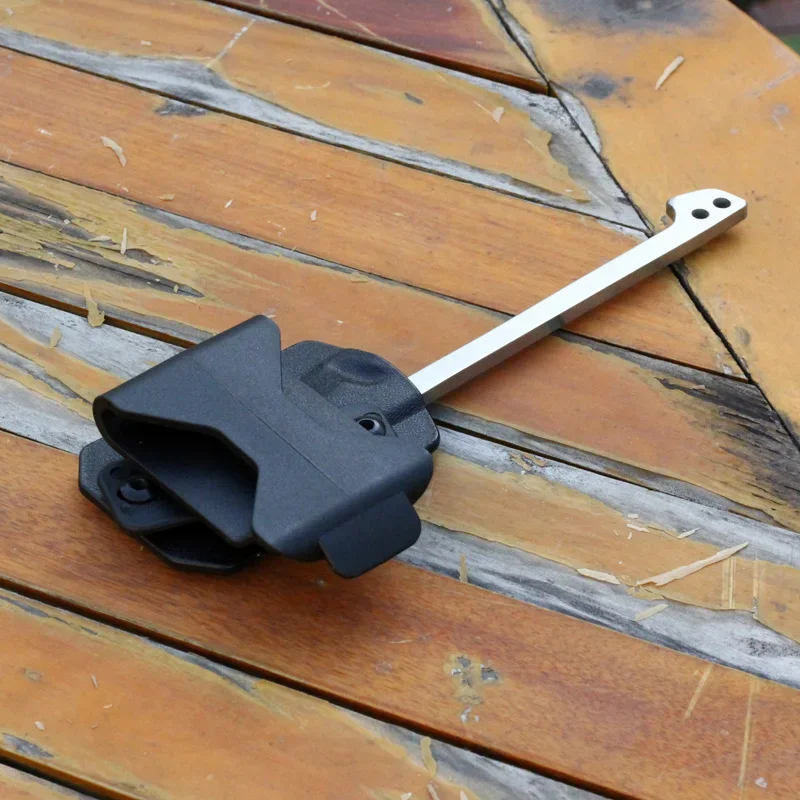 1 قطعة الحافظة بندقية التكتيكية الدورية الخلفي كليب الحافظة K غمد حزام دوار K كليب متعددة الوظائف Scabbard كم الملحقات