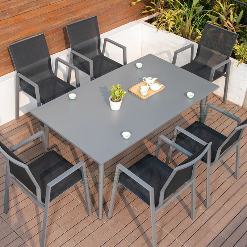 

Rainproof garden outdoor villa leisure courtyard table and chair combination