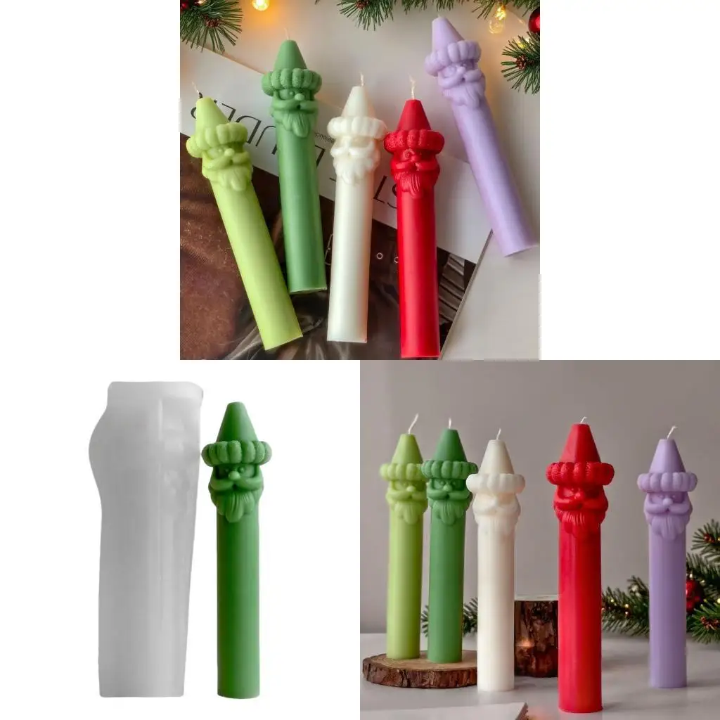 

97qd Санта -Клаус Свеча для формы Столба Свеча